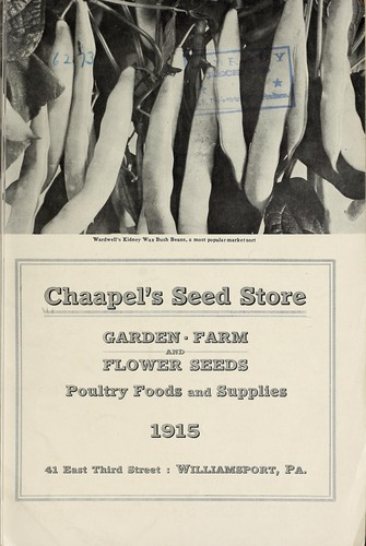 Garden, farm and flower seeds, poultry foods and supplies