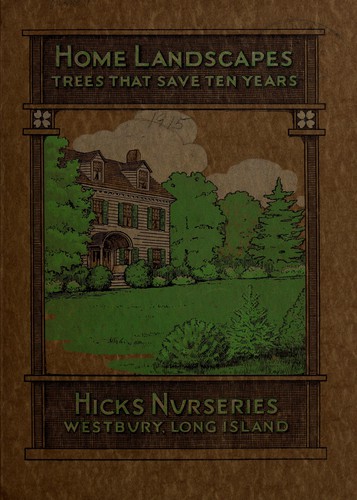 Home landscapes including trees that save ten years
