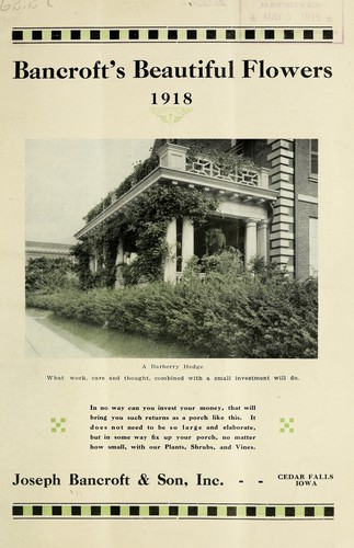 Bancroft's beautiful flowers