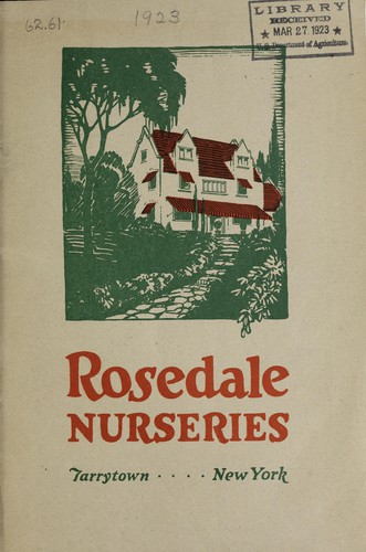 Rosedale Nurseries [catalog]