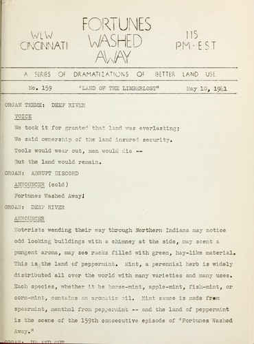 Land of the limberlost