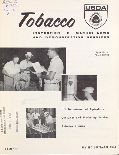 Tobacco inspection, market news and demonstration services