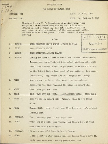 The house on hazard hill