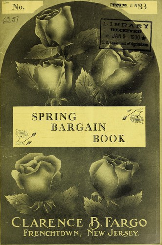 Spring bargain book