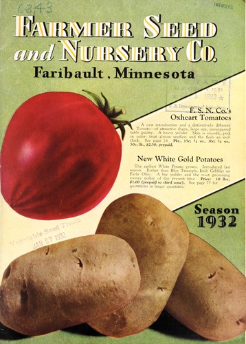 Farmer Seed and Nursery Co., season 1932