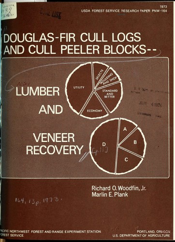 Douglas-fir cull logs and cull peeler blocks