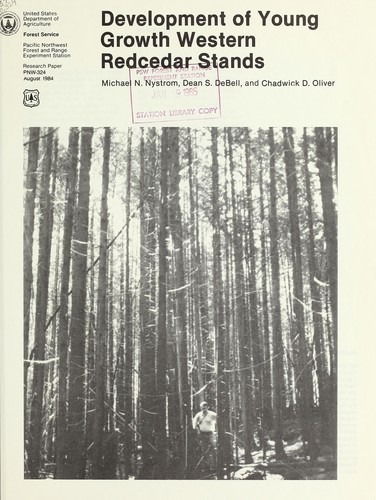 Development of young growth western redcedar stands