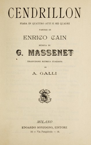 Cendrillon