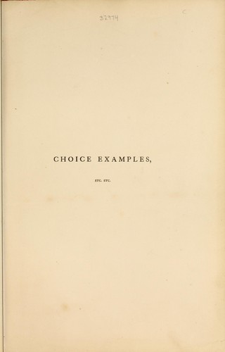 Choice examples of art workmanship.