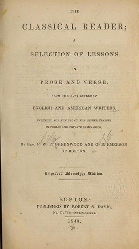 The classical reader
