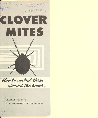 Clover mites