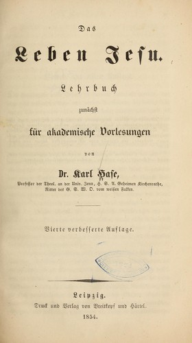 Das leben Jesu