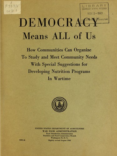 Democracy means all of us