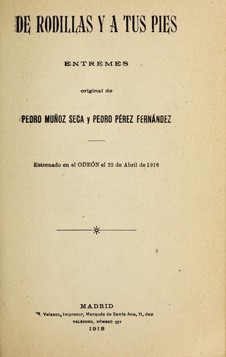 De rodillas y a tus pies