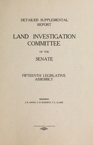 Detailed supplemental report