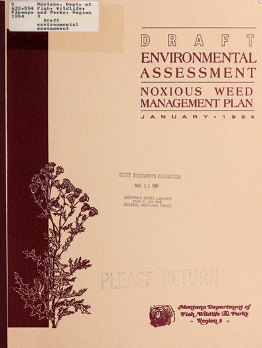 Draft environmental assessment