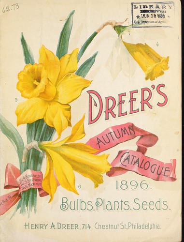 Dreer's autumn catalogue