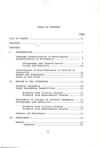 Effects of word orthography and concreteness on cerebral hemispheric asymmetry in Korean bilinguals