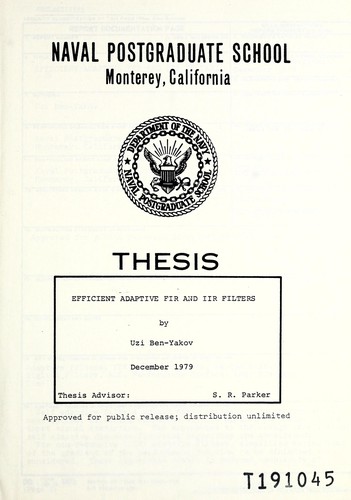 Efficient adaptive FIR and IIR filters