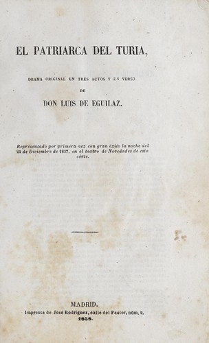 El patriarca del Turia