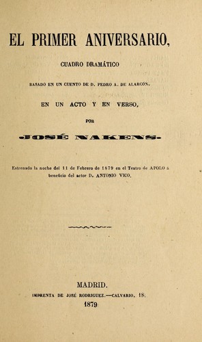 El primer aniversario