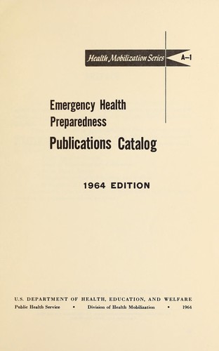 Emergency health preparedness