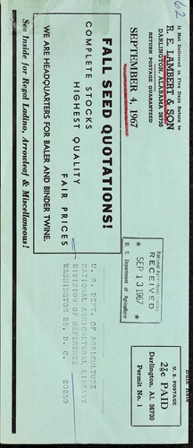 Fall seed quotations!