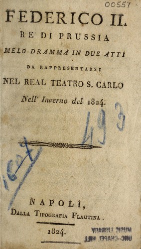 Federico II, re di Prussia