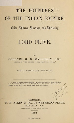 The founders of the Indian empire.