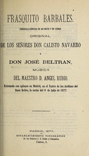 Frasquito Barbales