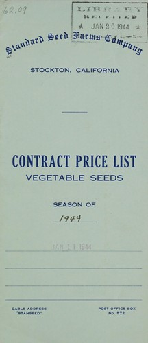 Contract price list