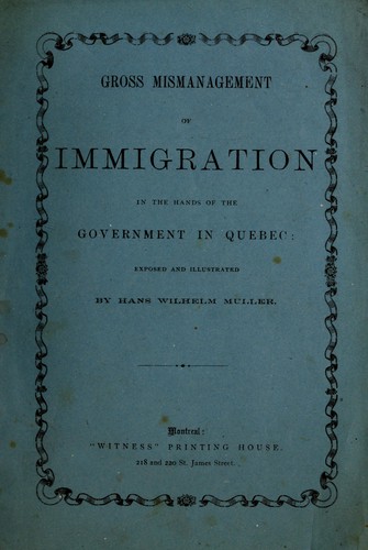 Gross mismanagement of immigration in the hands of the government in Quebec