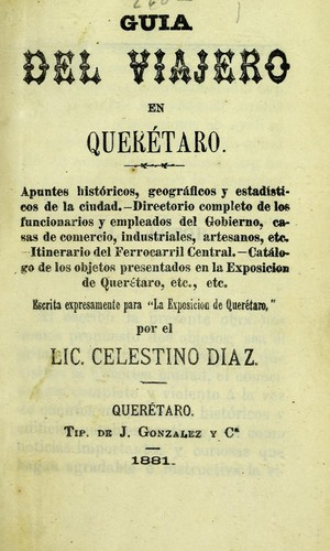 Guía del viajero en Querétaro