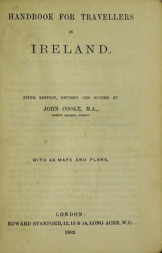 Handbook for travellers in Ireland