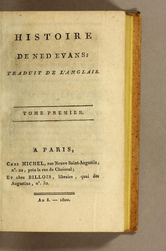 Histoire de Ned Evans