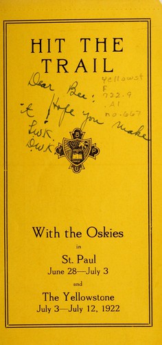 Hit the trail with the Oskies