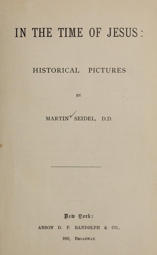 In the time of Jesus