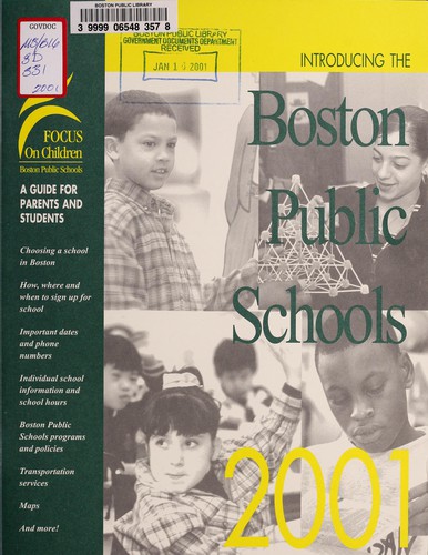 Introducing the Boston public schools