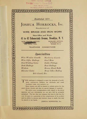 Joshua Horrocks, Inc
