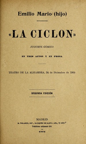 "La ciclón"
