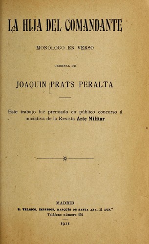 La hija del comandante