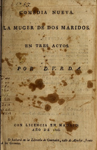 La muger de dos maridos