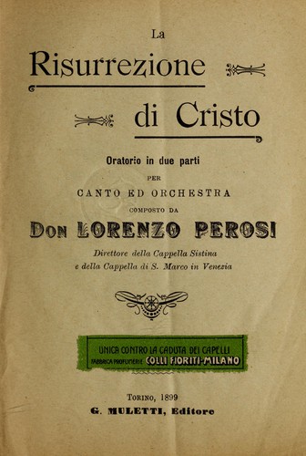 La Risurrezione di Cristo