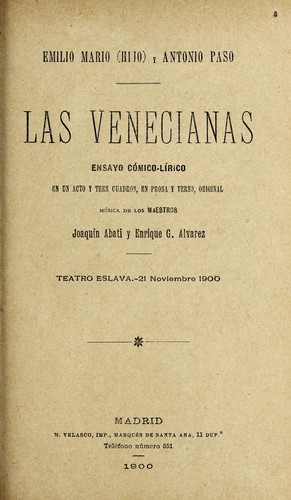 Las venecianas