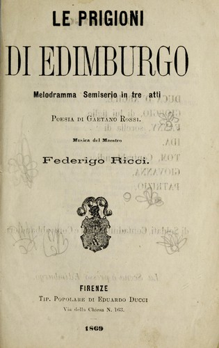 Le prigioni di edimburgo