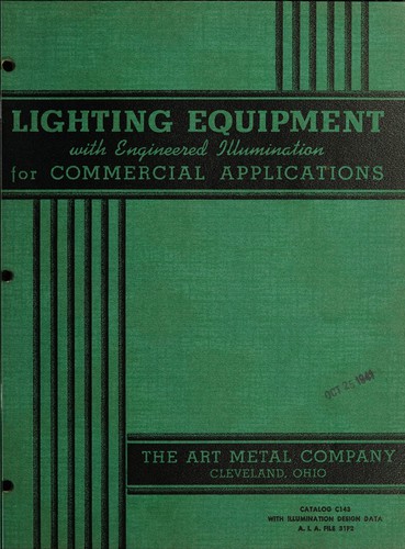 Lighting equipment with engineered illumination for commercial applications