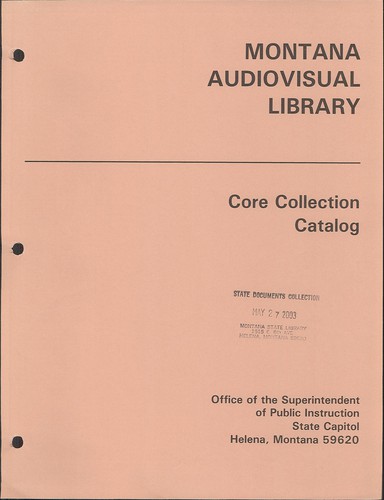 Montana Audiovisual Library