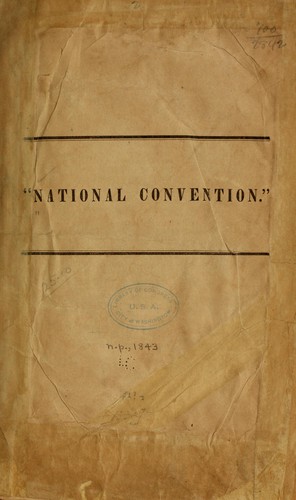 "National convention."