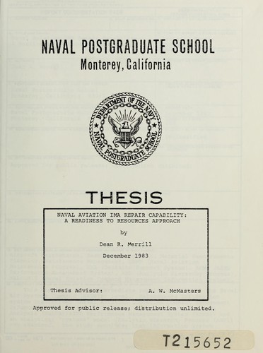 Naval aviation IMA repair capability