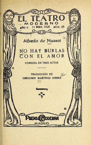 No hay burlas con el amor